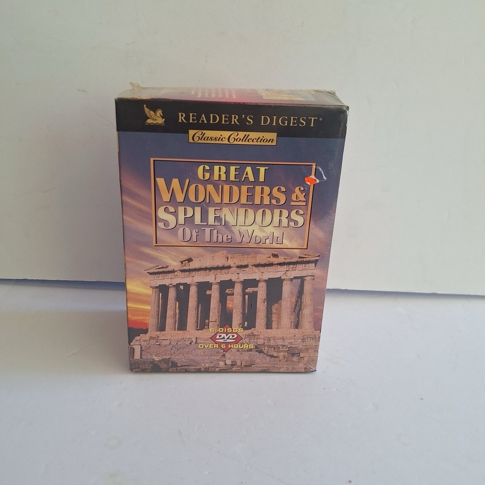 Reader's Digest Great Wonders & Splendors Of The World DVD Box Set New